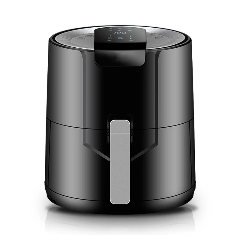 Portable 5L Capacity Steam Silver  Crest Stainless Steel Liner Digital Oven Air Deep Fryer/Air Fryer