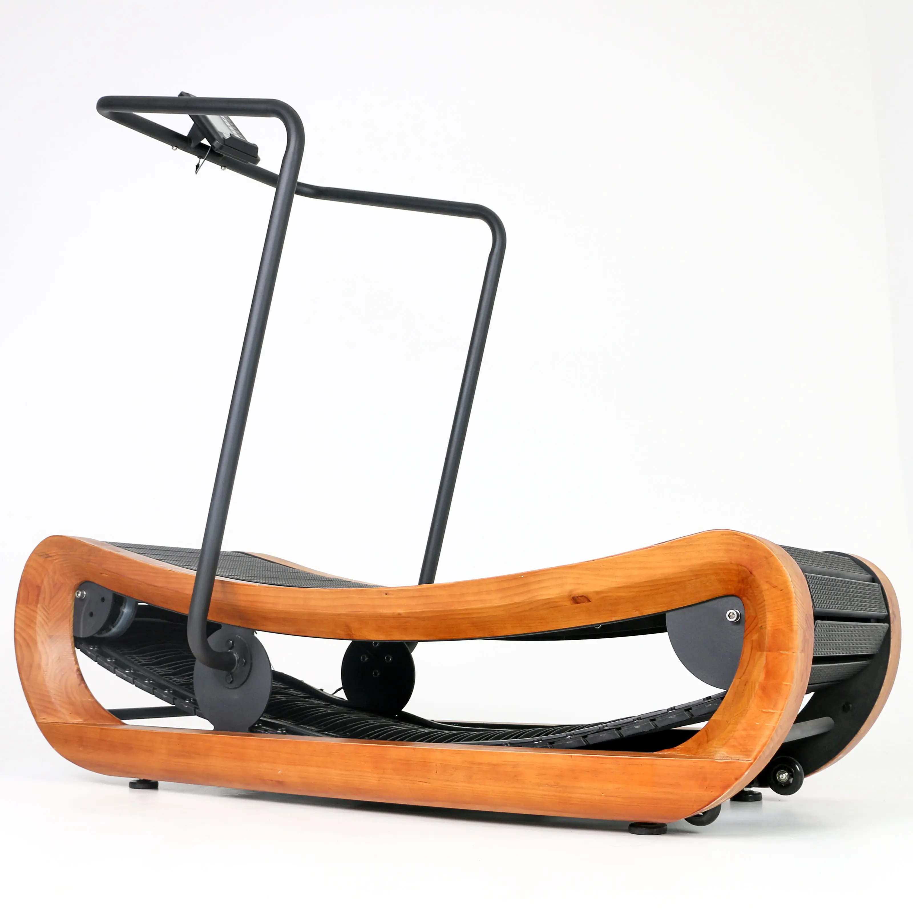 Оптовая продажа OEM ручная беговая дорожка от производителя новый стиль деревянная кривая беговая дорожка запущена