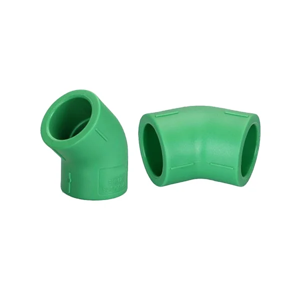 Multifunctional 45 degree elbow pipe fittings PPR fitting joint Customizable logo
