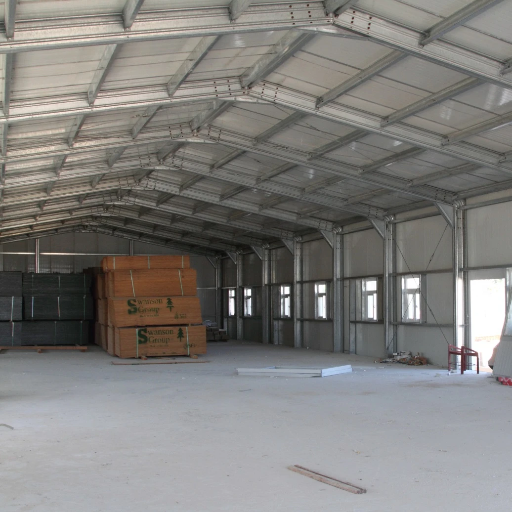 Metal Frame Structure Prefabricated Warehouse Steel Structure Workshop Building