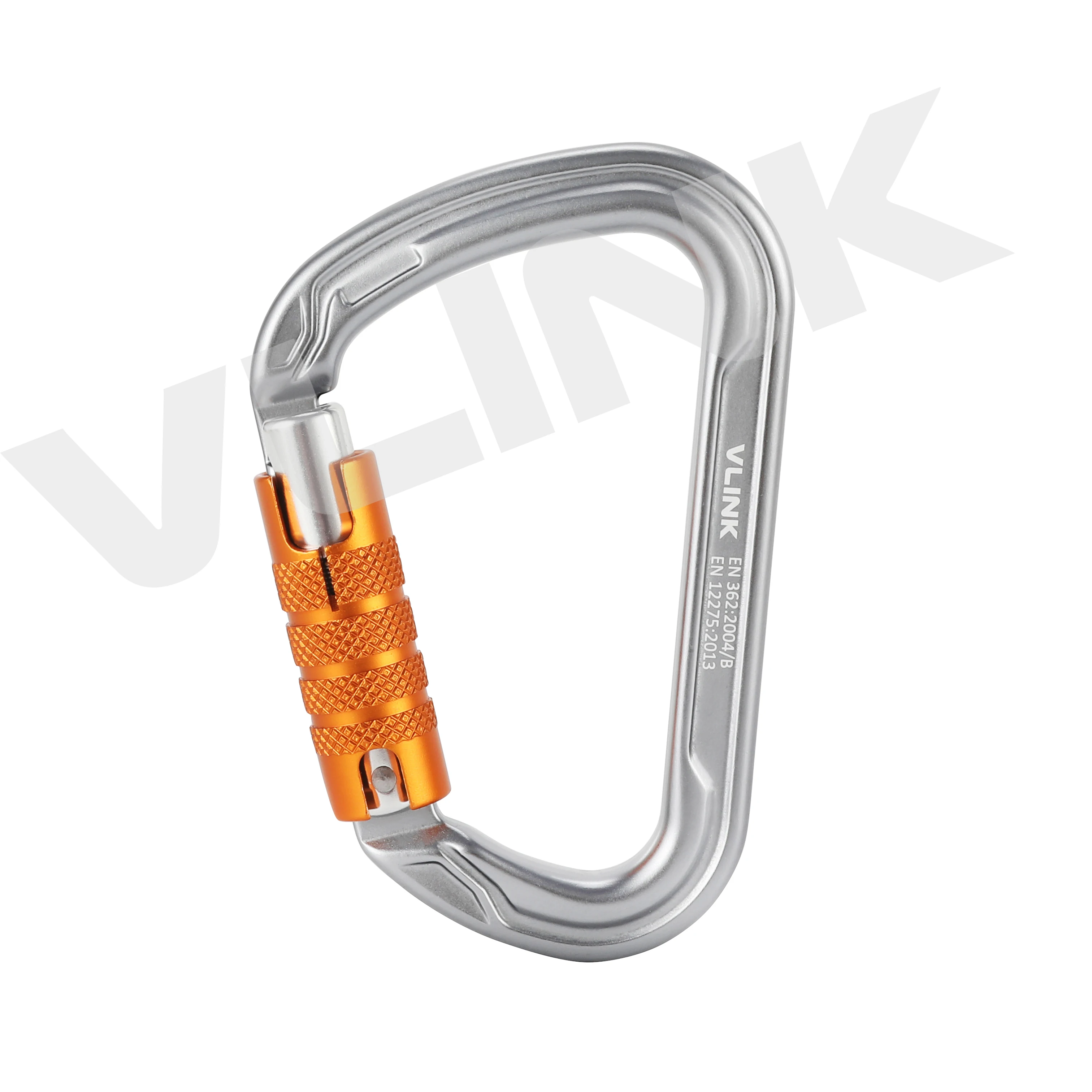 In Stock High End Aircraft-grade Aluminum Auto-lock Carabiner