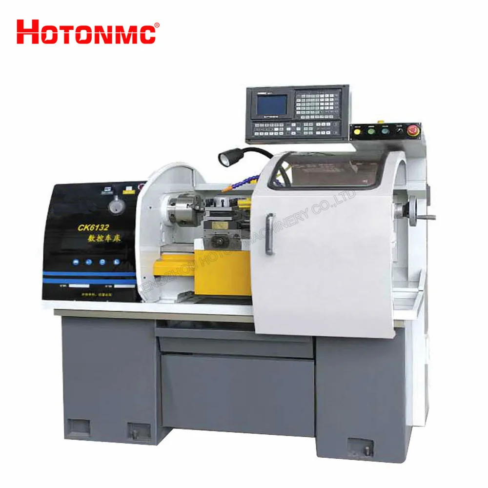 Small CNC Lathe Machine Price CK6132