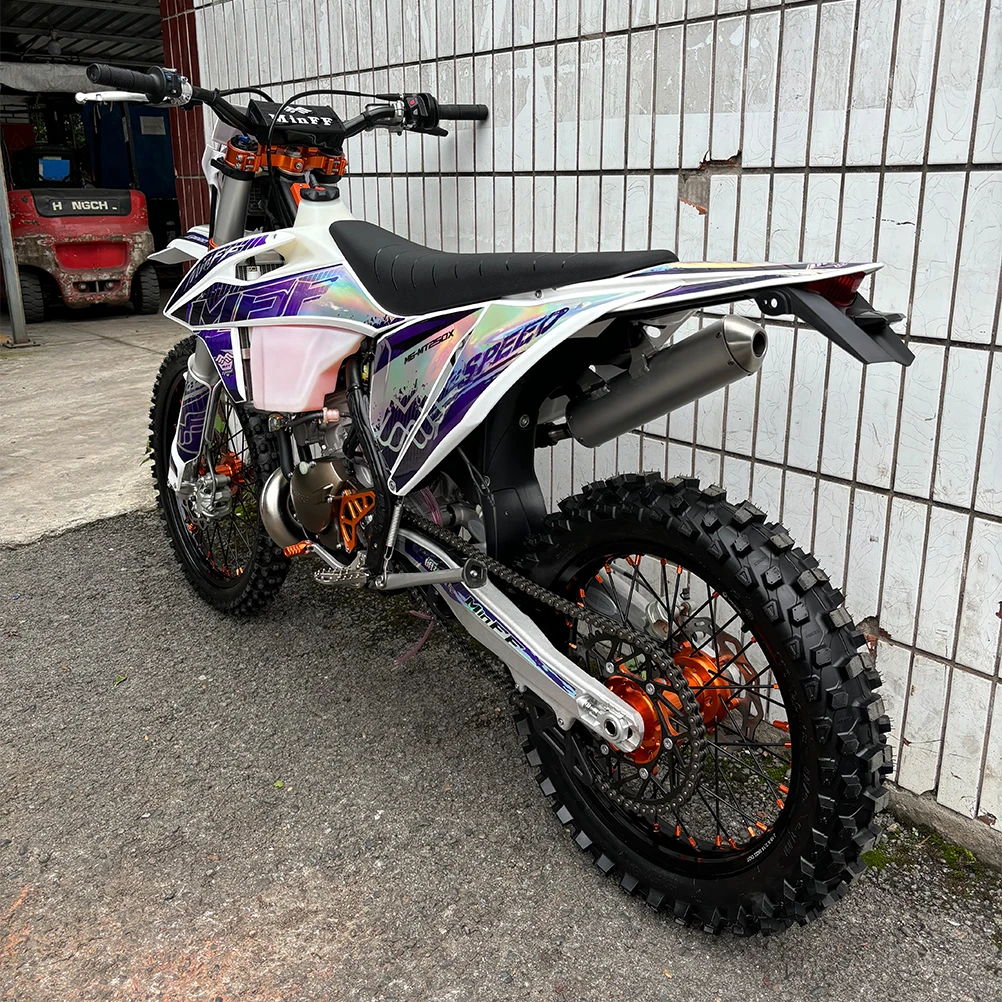 MinFF M6X MT250 Engine 2 Stroke Dirt Bike 250cc Motocross Enduro Adult MX Moto Off-road Motorcycle