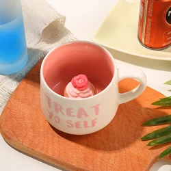 Hot-selling 350ml For Home Office Small Cute Ceramic Mug Animal Ceramic Coffee Cups