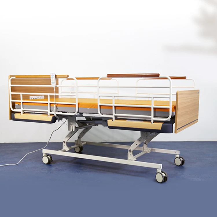 
High Price Good Quality Hospital Electric Nursing Bed with Medical Caster 