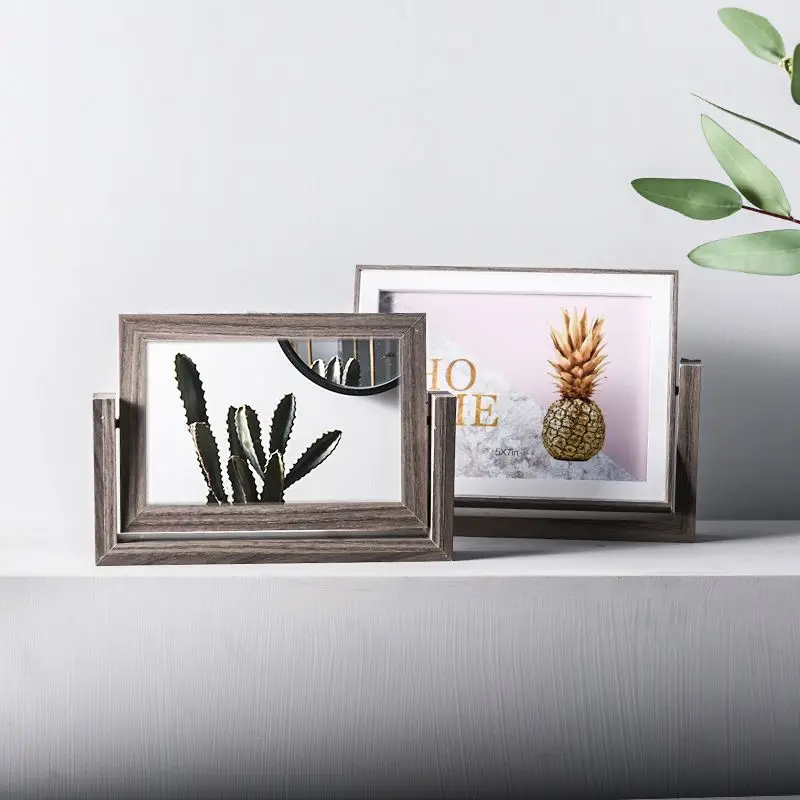 New Fashion Creative Simple Decoration Desktop Home Decoration Wooden Photo Frame