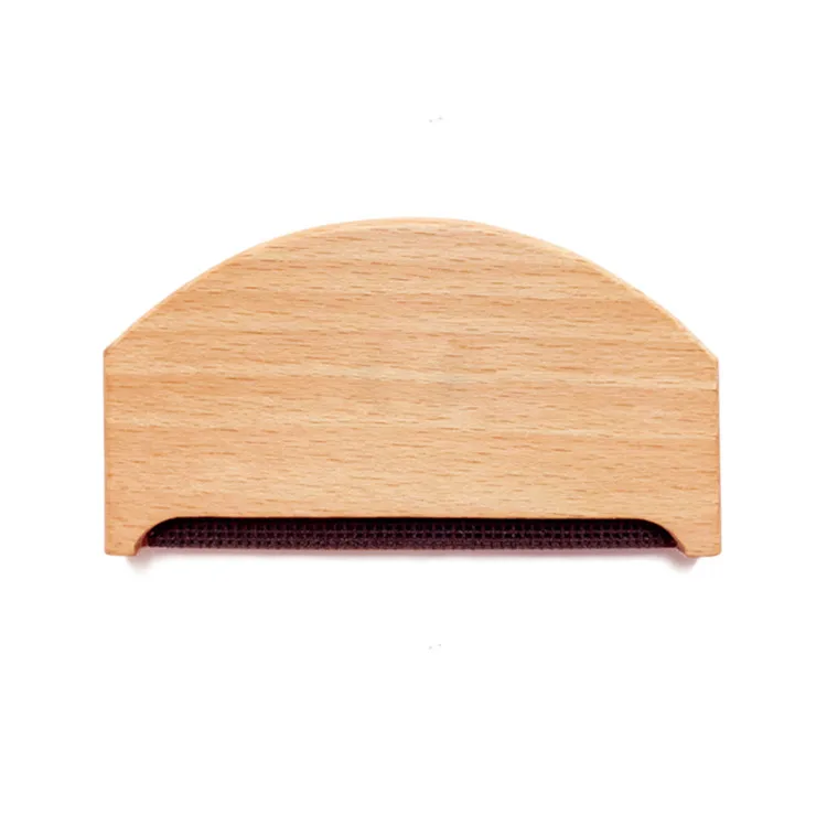 Private Label Wooden Portable Cloth Cleaning Brushes Eco Friendly Cashmere Sweater