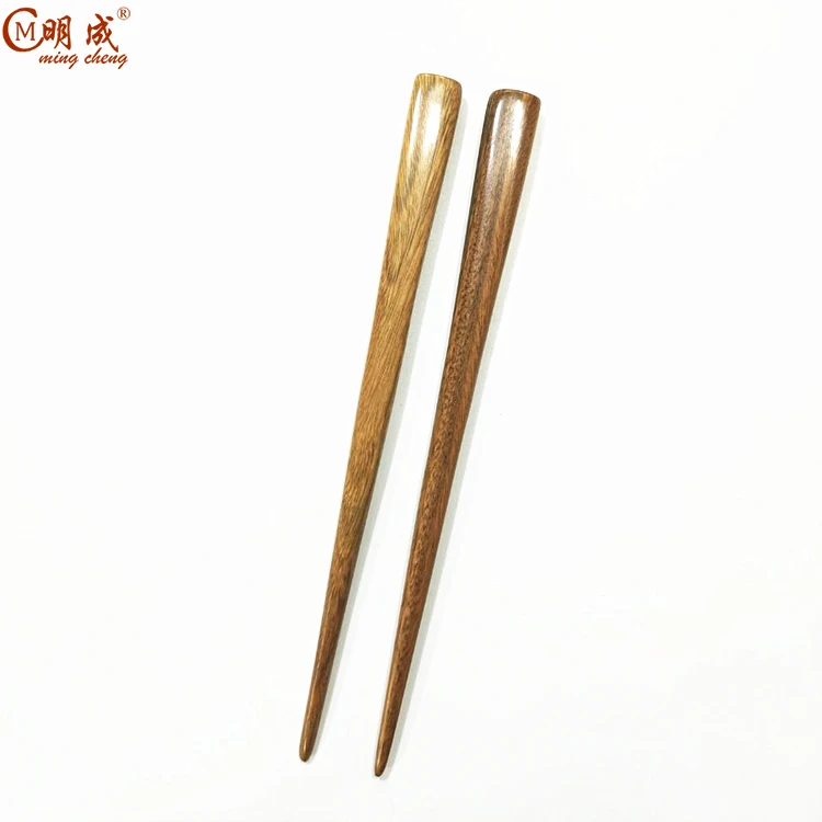 Chinese hair finishing carved sandalwood pin stick