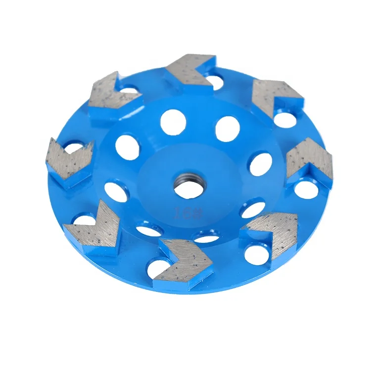 TRUE SHINE 125mm concrete grinding tooling diamond grind wheel cup