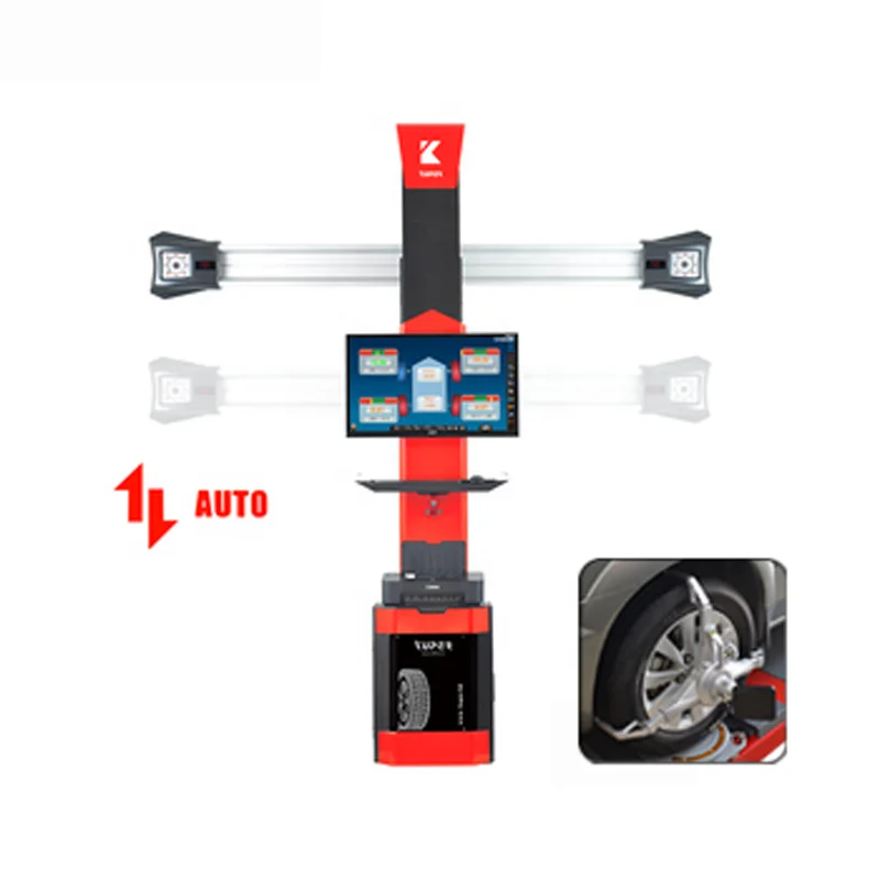 Intelligent 3D K9800 Wheel Alignment with Touchless Wheel Clamps