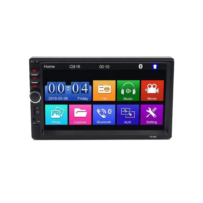 Universal Car Multimedia Double Din MP5 Player 7inch Autoradio Touch Screen Car 2din Video Auto Radio With Mirror Link