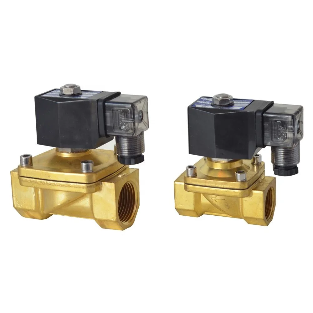2W- series low price 2 ways brass solenoid valve