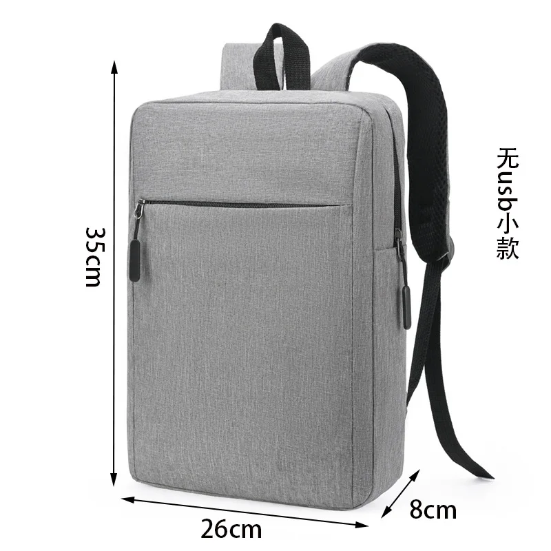2022 ECO New Durable Laptops Travel Backpacks with USB Charging Port College School Computer Bag Gifts for Men and Women