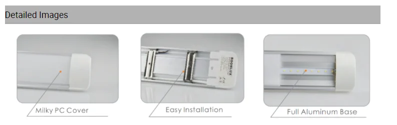 9w 18w 25w 36w led batten linear light