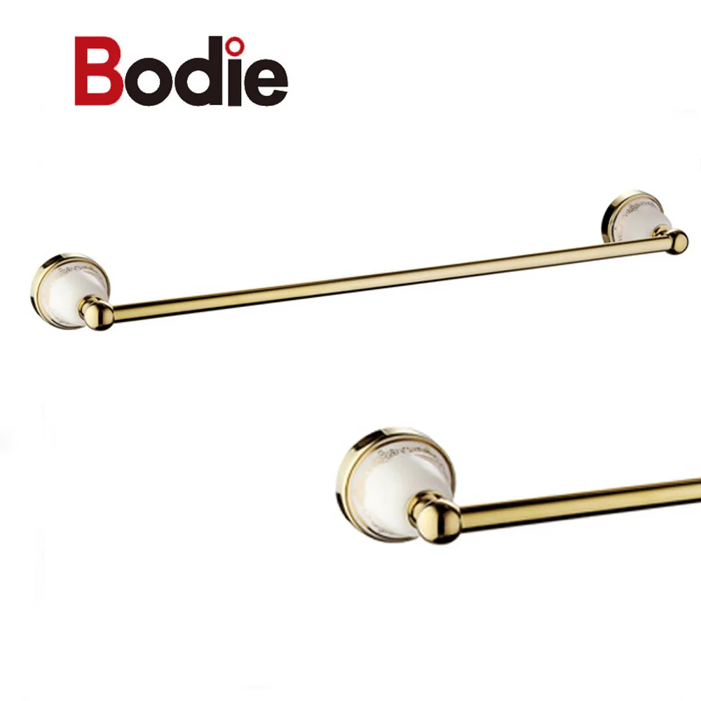 Позолоченные декоративные узоры, керамический металлический настенный крючок для полотенец для ванной комнаты