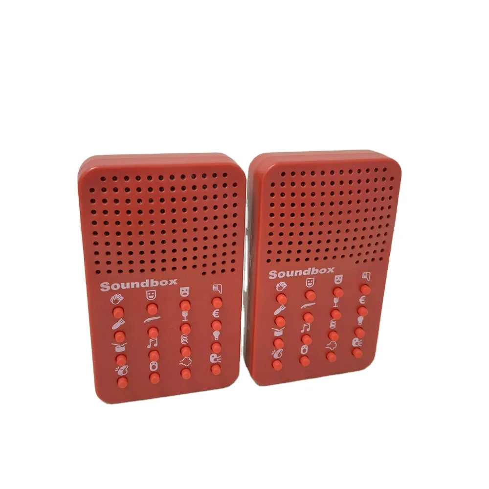 Buttons Box Push Button Voice Module Sound Machine With 16 Kinds Custom Sounds