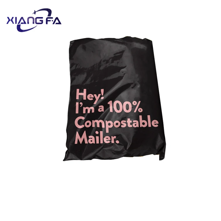 
Eco-friendly 100% Biodegradable Home Compost Mailer Industrial Compost Mailing Shipping Envelope Compostable Mailing Bag 
