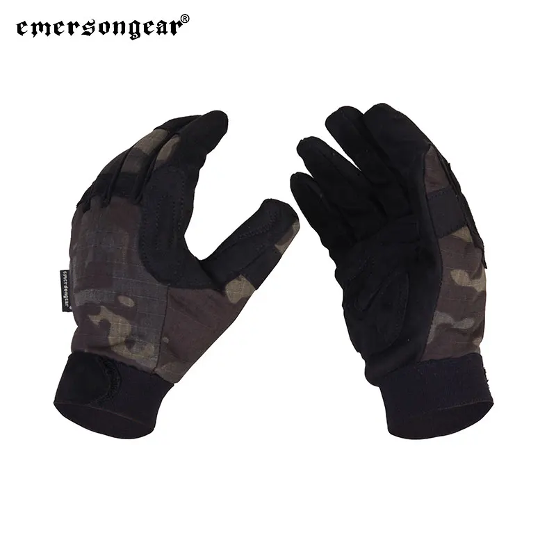 Emersongear камуфляжные уличные тактические перчатки с полным пальцем боевые охотничьи