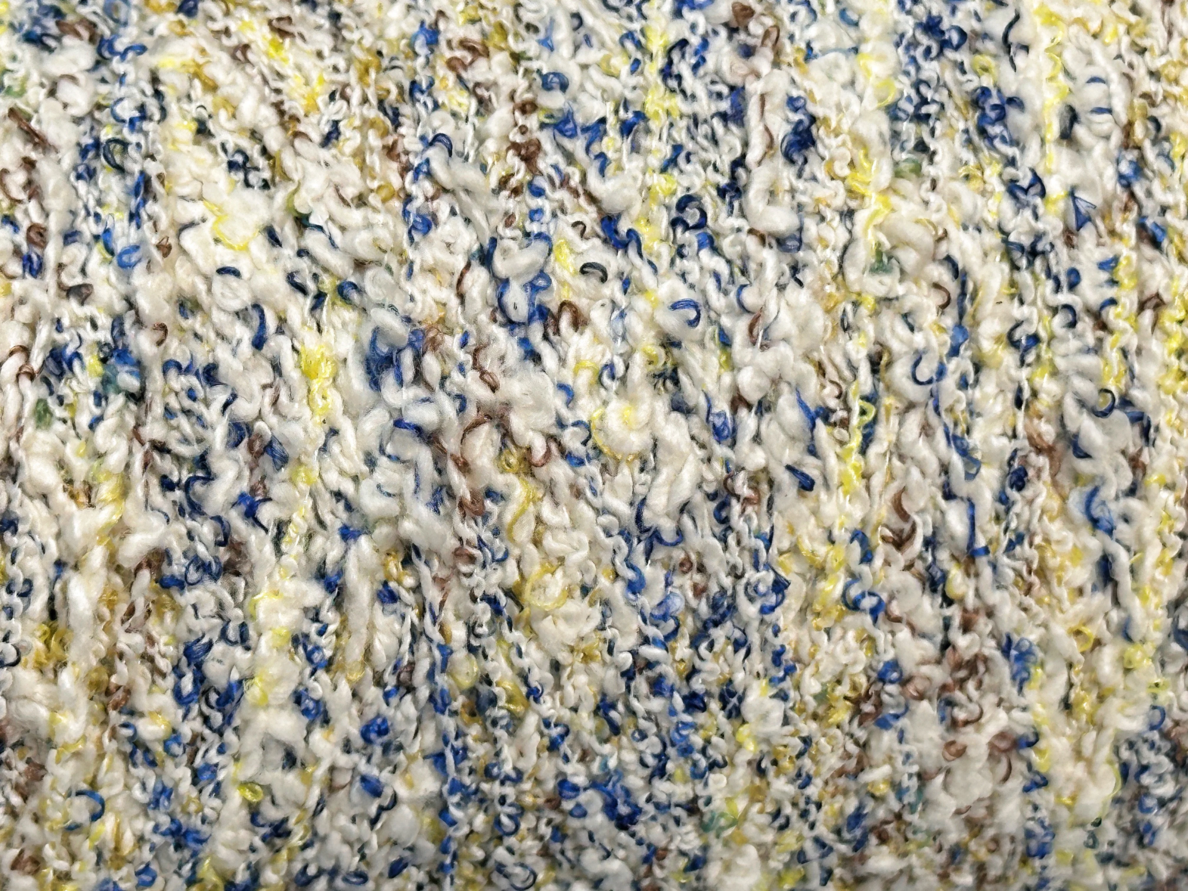 Cotton Polyester Nylon Blend Fancy Knot Soft Fluffy knitting Yarns Wholesale Blended knit Yarn