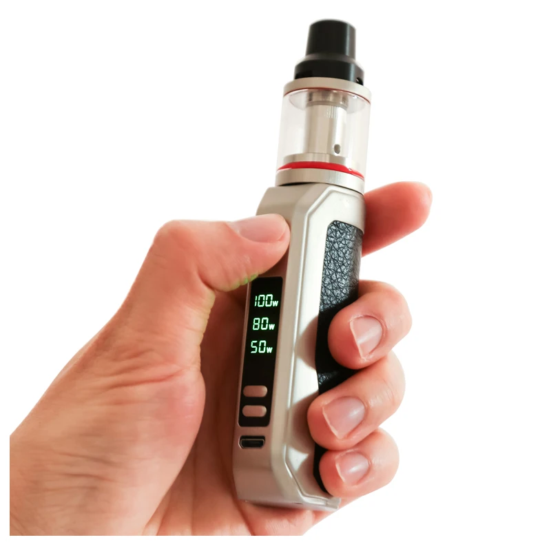 VAPE factory OEM cigarette electronic box mods UK hot sale 100w box mod kits E-Cigarettes