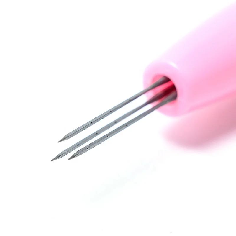 High Quality Felted Friends Tool, DIY Wool felting needle 3-pin pen punches needle