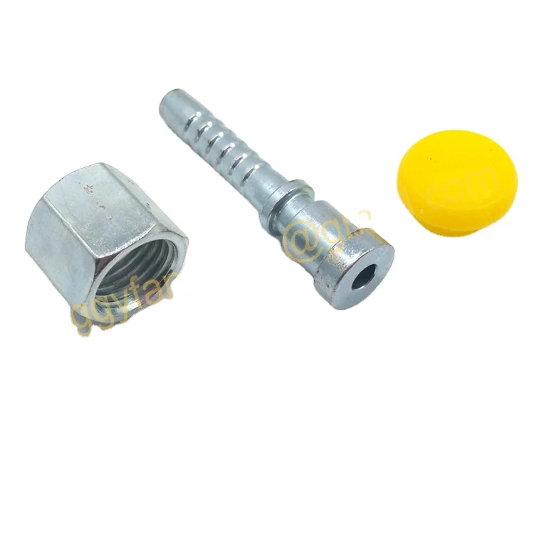 ODM Factory Carbon Steel Hose Fittings Low Price Adapters Couplings for Hydraulic System Pipes