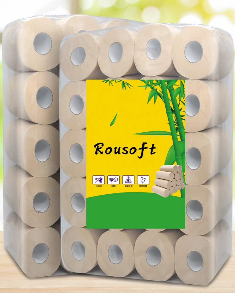 Professional Custom-designed bamboo recycled jumbo roll tissue paper toilet