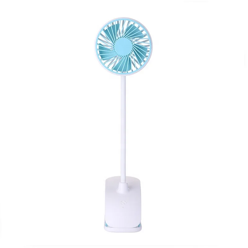 Factory New Design Office Dormitory 360 Degree Auto Flexible Rechargeable Electric Portable Ventilation Rotating Clip USB Fan