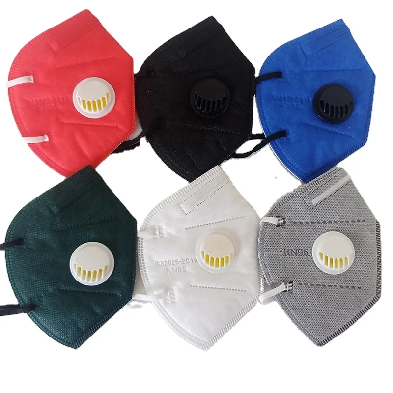 Fast Delivery KN95 Mask Foldable WhiteHot Sale 5Ply Disposable Kn95 Facemask White Dust KN95 Face Mask Supplier