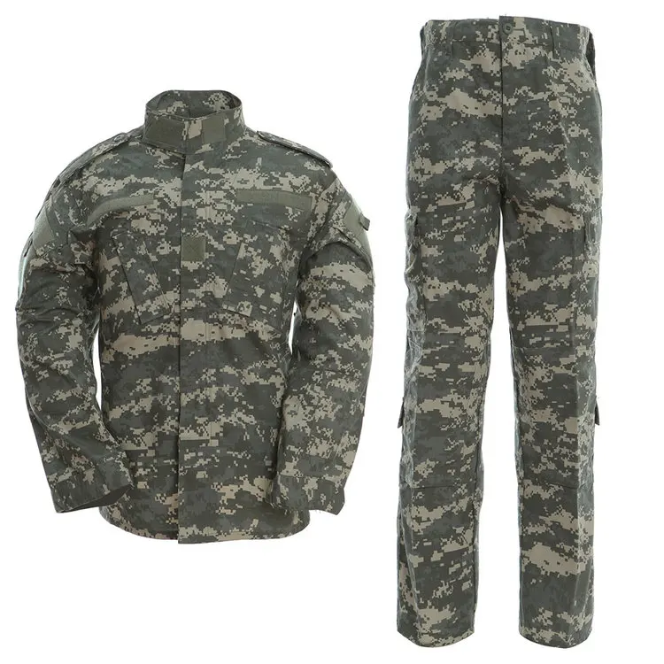 ESDY Mens Outdoor Hunting Camouflage Jacket Suits Combat Tactical ACU Uniform
