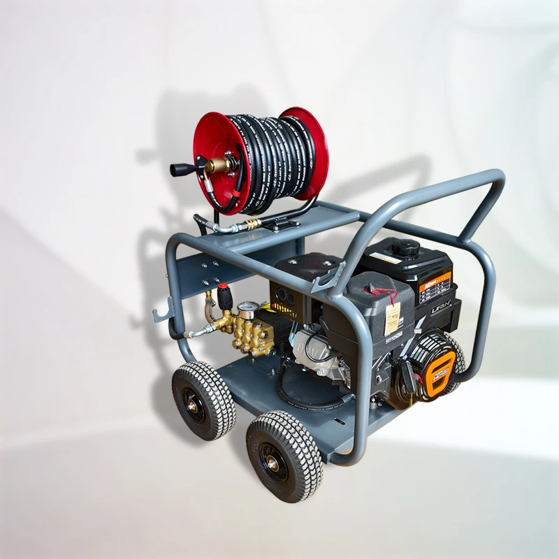 LC 12kw gasoline pipe unblocking and cleaning drainage jet 170bar 30lpm pipe cleaning