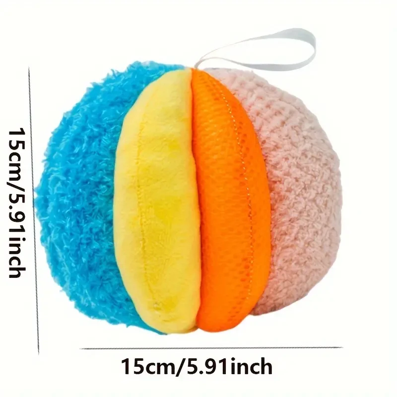 Baby 6-12 Months Different Sensory Early Educational Learning Infant Cloth Ball Montessori Toy