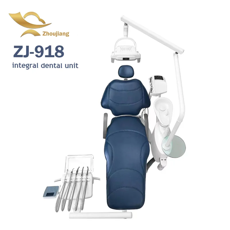 Новый дизайн ZJ Премиум Комфорт лучший стоматологический стул для стоматологической клиники Интегральная стоматологическая установка