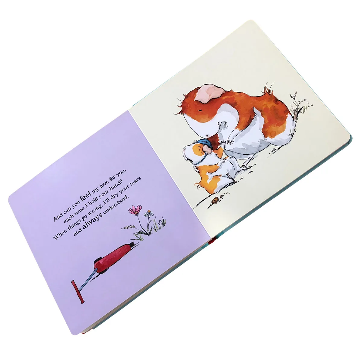 Детская картонная книга в твердом переплете