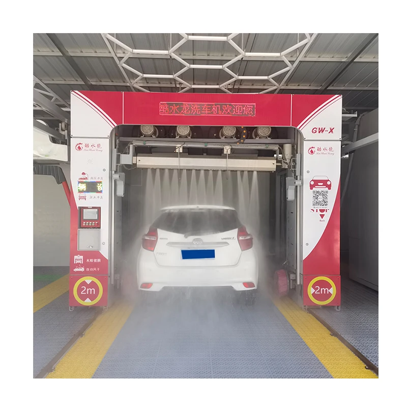 Automatic High Pressure Touchless Automatic Car Washing Machine automatic with Drying System