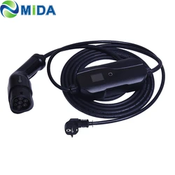 16a/32a MIDA evse portable charger /type 2 ev charger evse wallbox