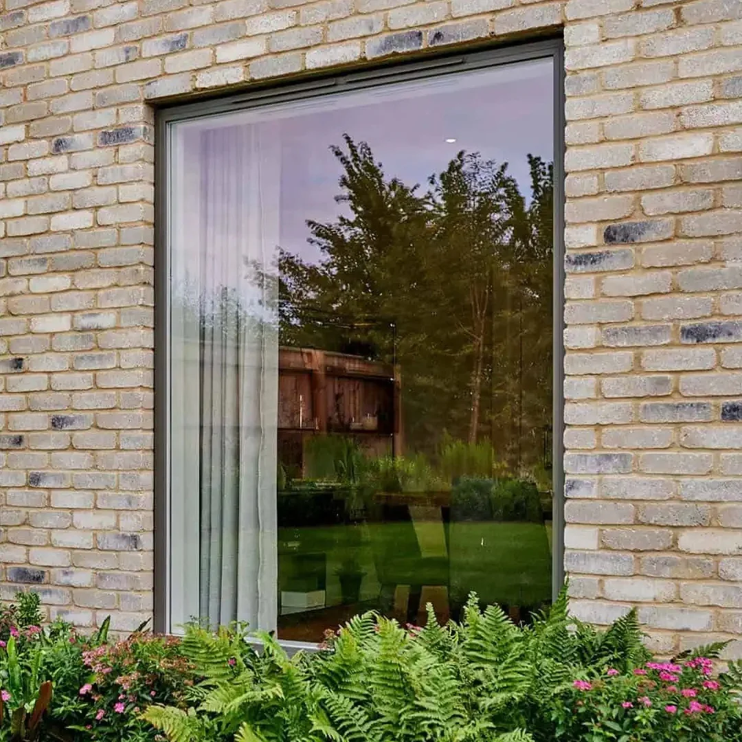 Big View Floor To Ceiling Window Florida Miami Aluminum Frame Fixed Glass Windows Impact Resistant Large Picture Windows