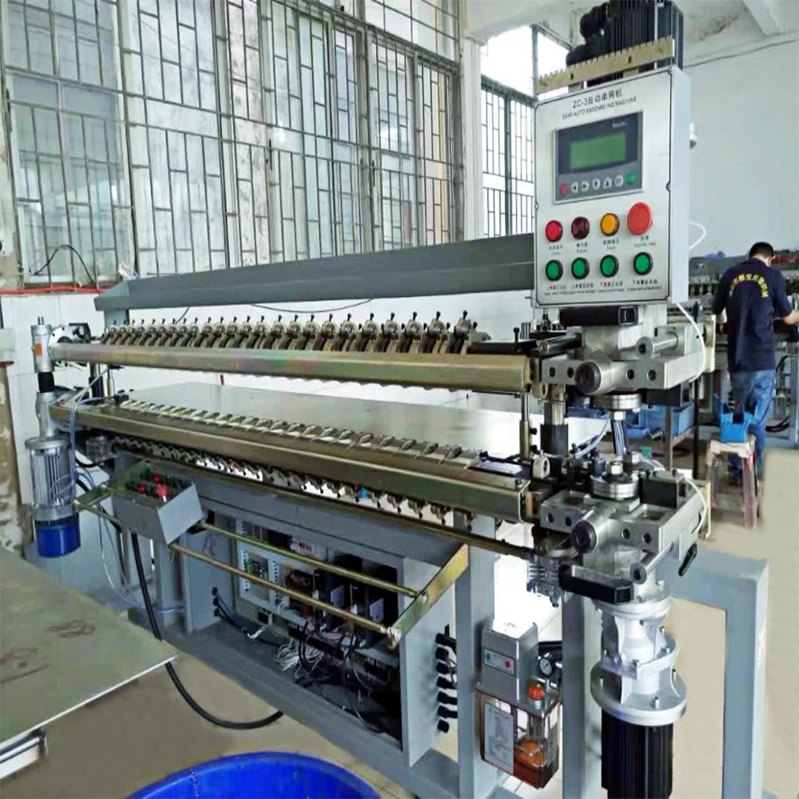 NOBO-ZC-4 Automatic Bonnell Spring Assembling/Assembler/Spring Unit Making Machine