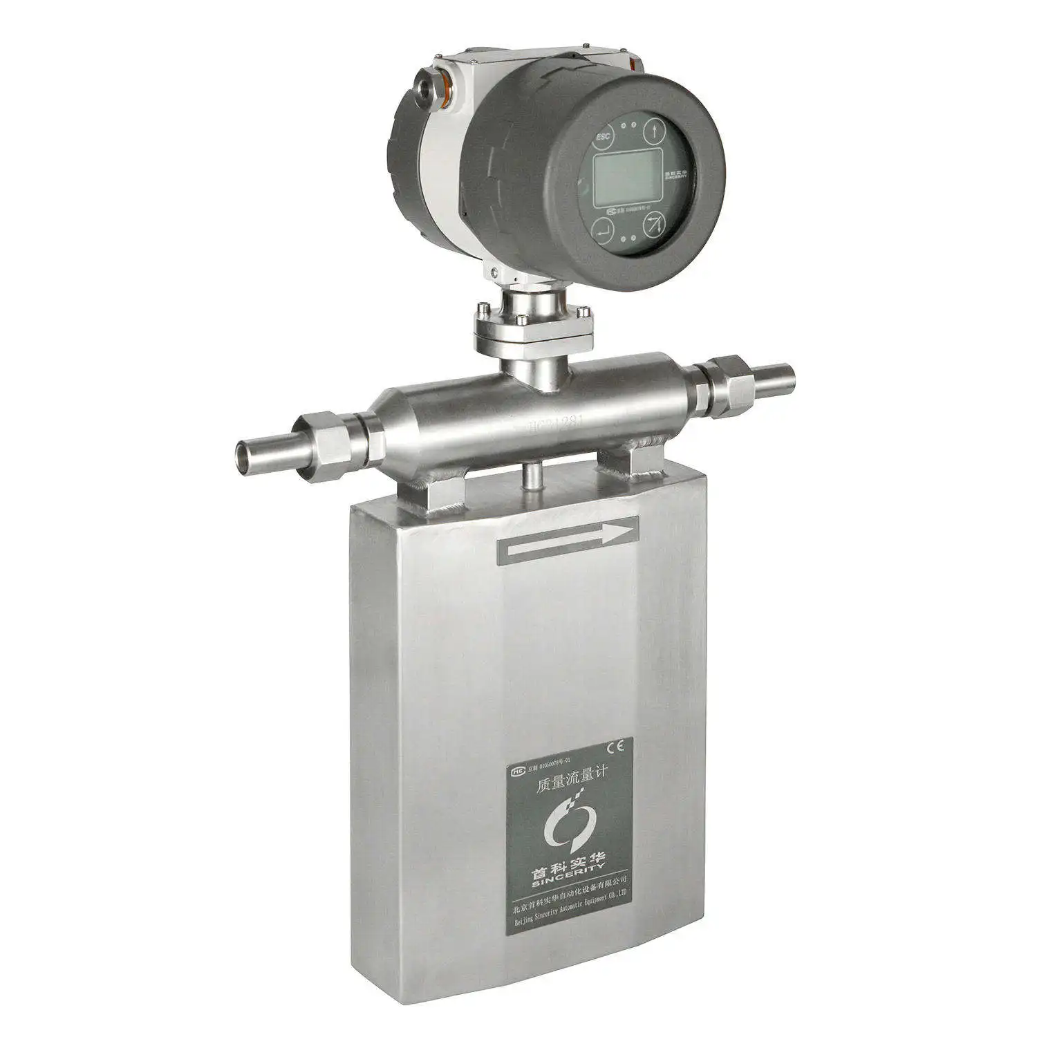Coriolis Force Variable Area Water Bunker Oil Digital Thermal Mass Flow Meter Diesel Pump Fuel