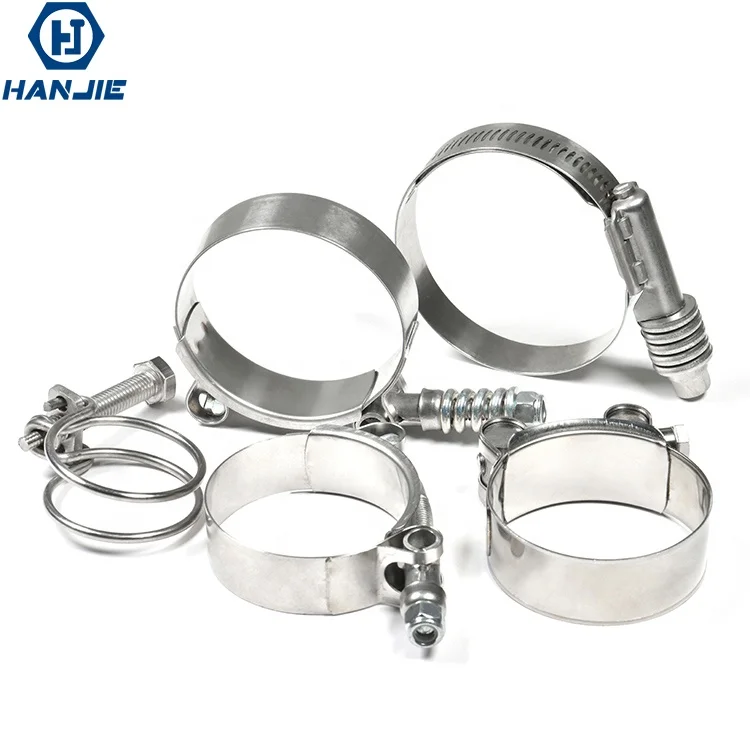 Heavy Duty Quick Release Stainless Steel SS304 Pipe American Type Hose Clamp