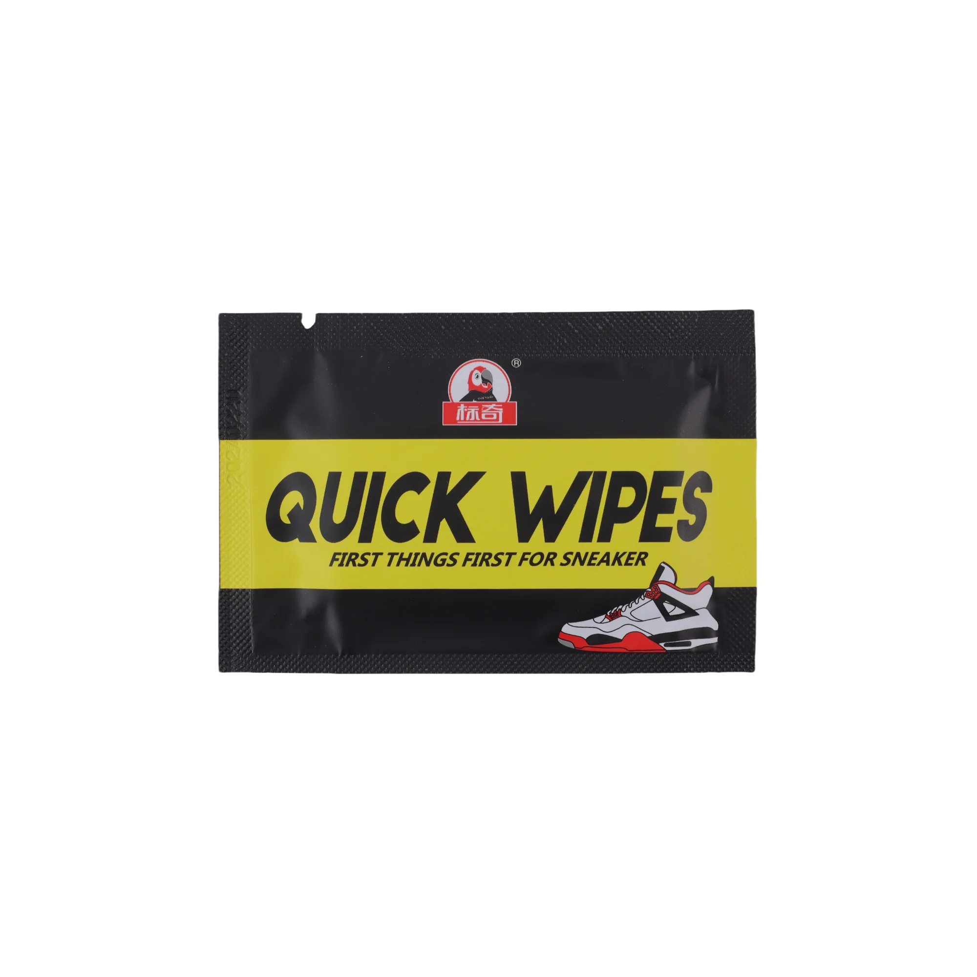 Factory Supply Good Price Single Piece Package Portable Quick Cleaning Sports Shoe Cleaning Wet Wipes