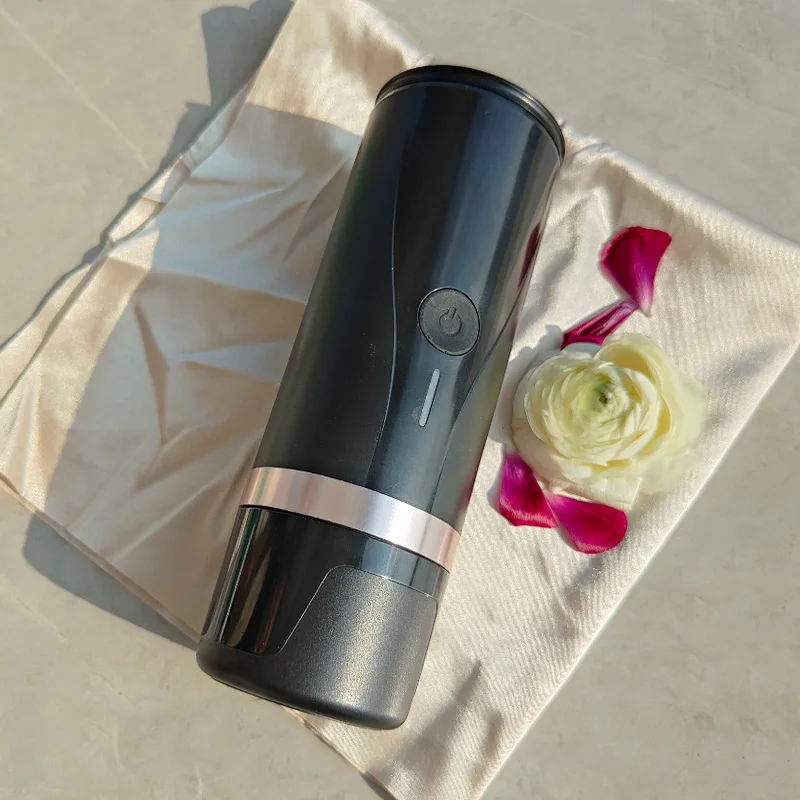 Mini Handheld Coffee Maker Compatible with Ground Coffee for Travel Camping or Hiking Manually Operated Perfect for Office Hom