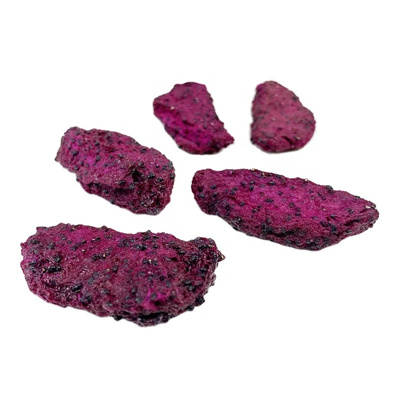 Wholesale Price Freeze Dried Dragon Fruit Natural Pure Flavor Healthy Snack Blooming Tea Genre Product