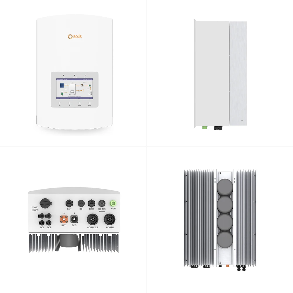 Hot Selling Solis Hybrid Inverter 3Kw 4Kw 5Kw 6Kw Electric Solar Frequency Inverters Single Phase 220V With  CE And IEC