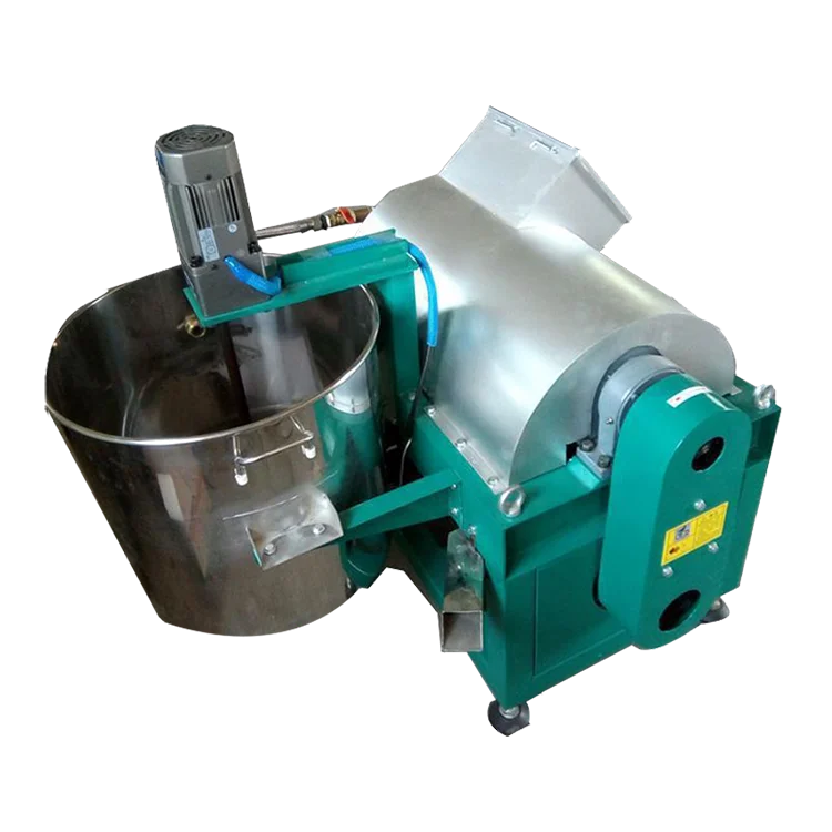 Centrifugal type peanut oil sludge separator cooking oil filter screw press oil sludge separator