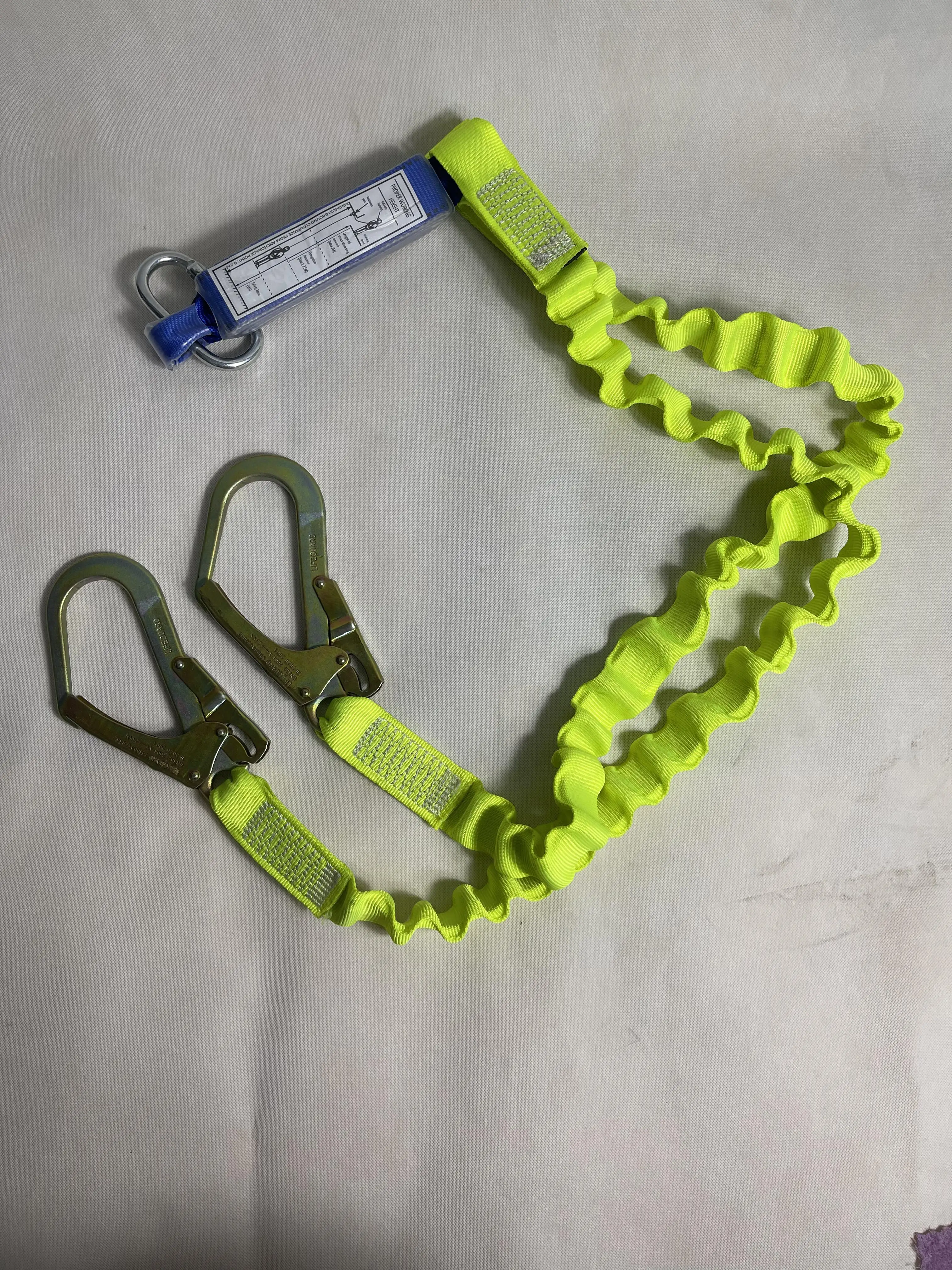 Factory Manufacture green wall climbing safety belt webbing fall protection
