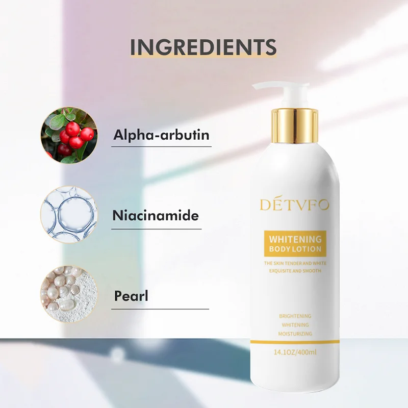 Private Label Organic White Bodi Lotion Natural Beauty Body Cream Moisturizing Milk Whitening Body Lotion For Black Skin