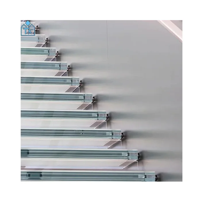Anti-Slip Laminated Safety Glass for Durable Stair Treads and Flooring