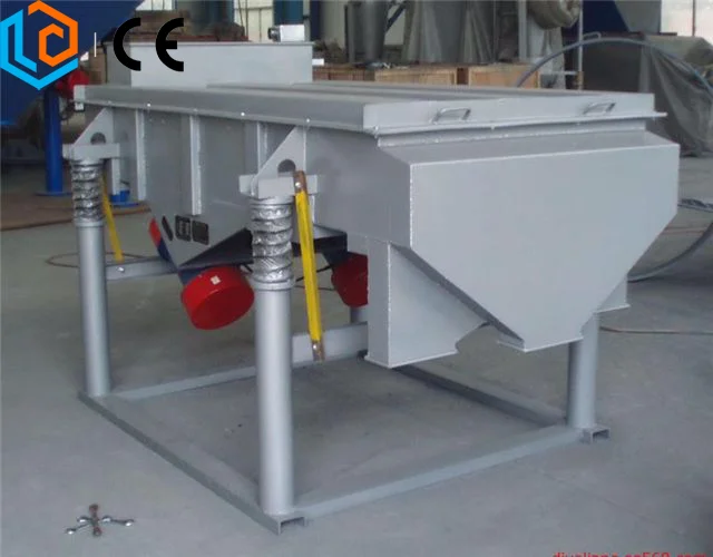 Powder particle used linear vibrating sieve for hemp seed