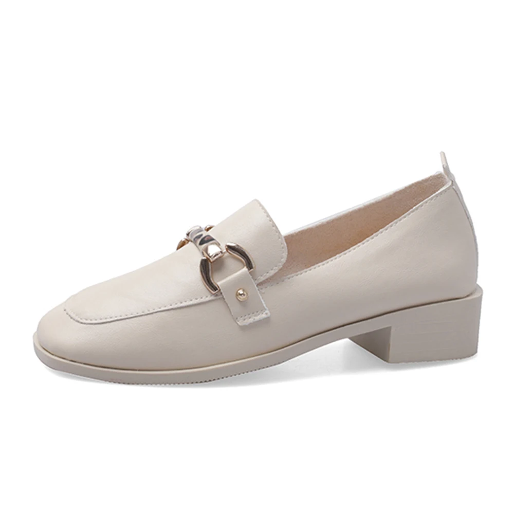 In stock shoes women heels female formal shoes pu dress office casual shoes